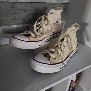 Converse Chuck Taylor All Star High Top Natural Ivory M9162 Mens 6 Womens 8